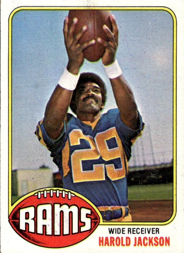 1976 Topps Football Harold Jackson #285 PSA 8