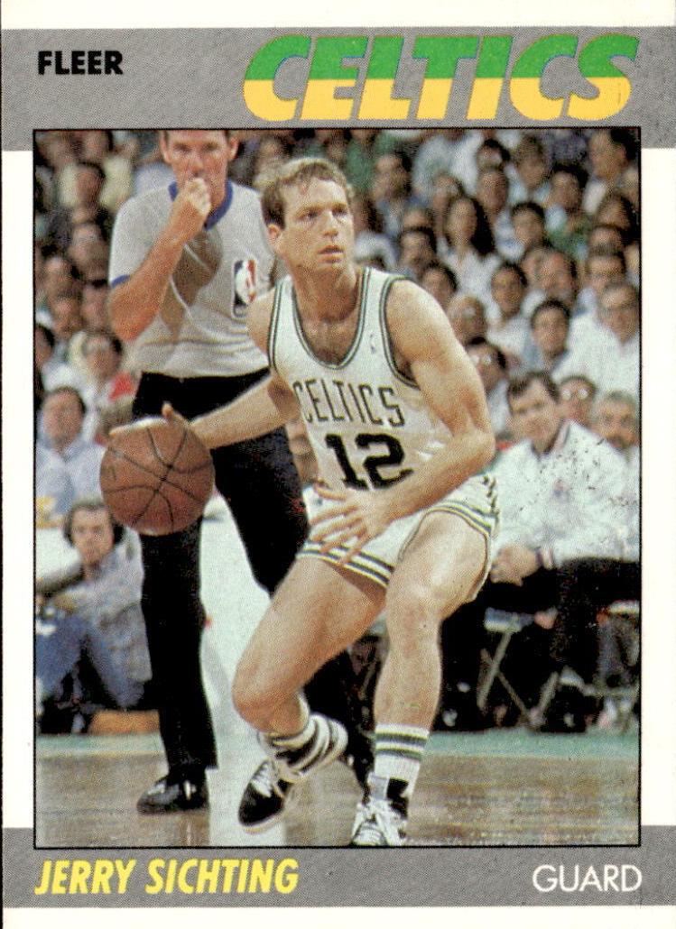 1987 Fleer Basketball Jerry Sichting #99 PSA 9