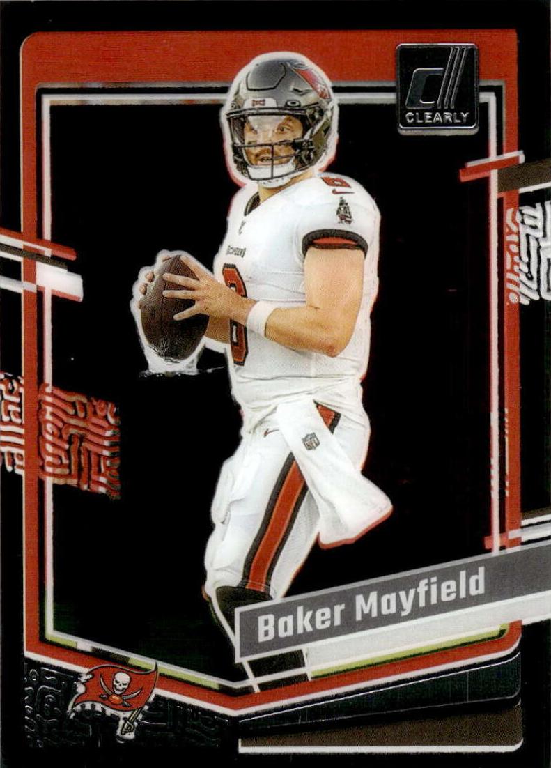 2023 Panini Clearly Donruss Football Baker Mayfield #46