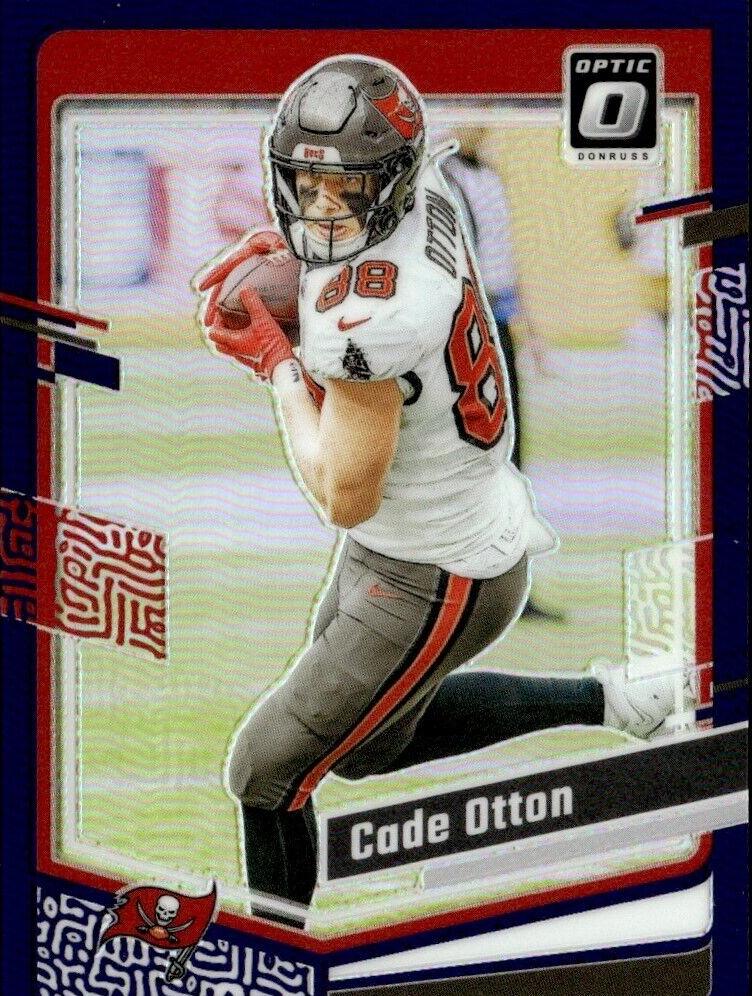 2023 Donruss Optic Football Purple Cade Otton #181