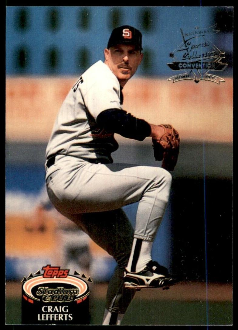 1992 Topps Stadium Club Baseball Craig Lefferts #618