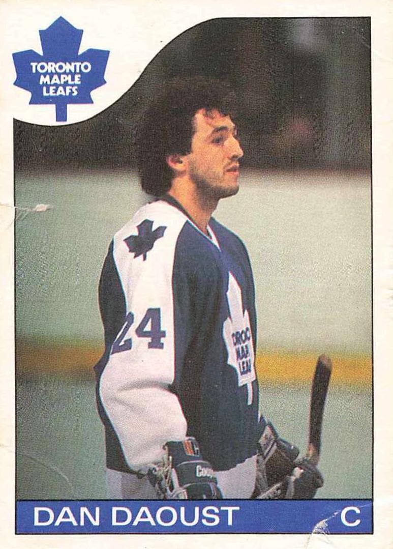 1985 O-Pee-Chee Hockey Dan Daoust #164 PSA 9