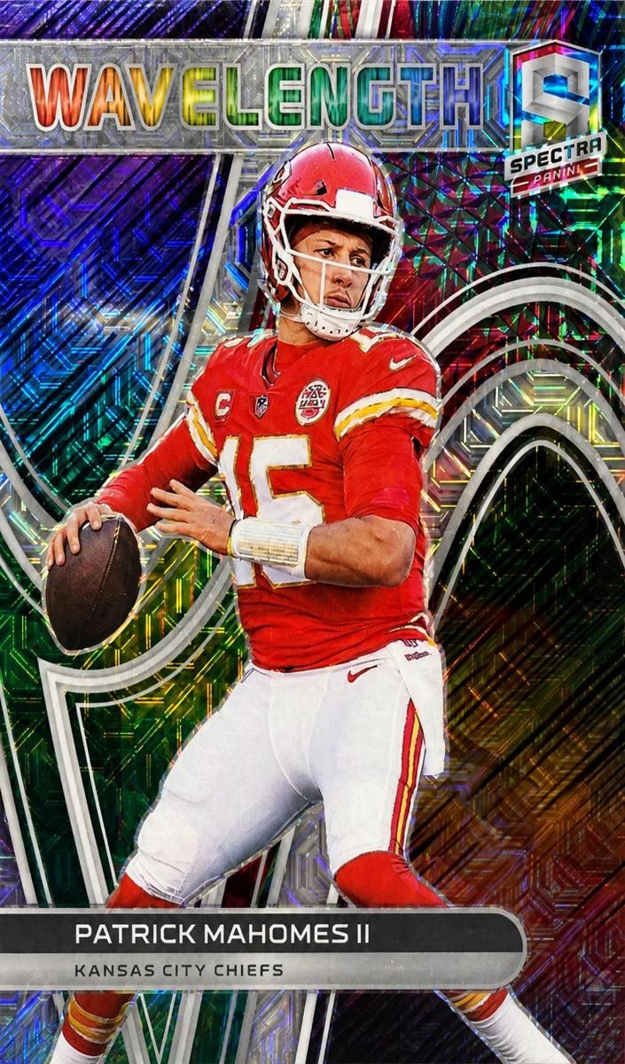 2022 Panini Spectra Football Meta Patrick Mahomes II #WVE-2