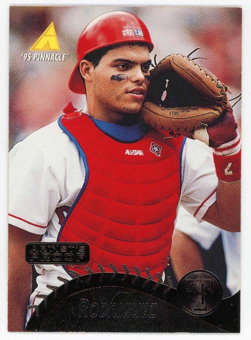 1995 Pinnacle Baseball Artist's Proof Ivan Rodriguez #122