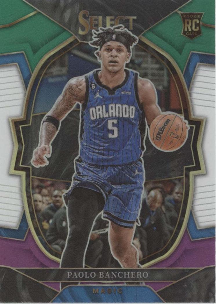 2022 Panini Select Basketball Tri-Color Paolo Banchero #72