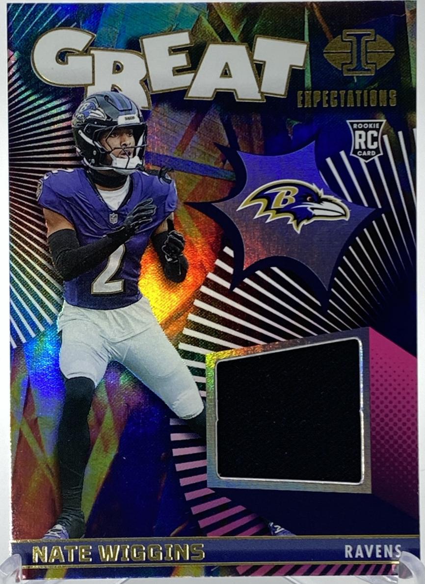 2024 Panini Illusions Football Nate Wiggins #GE-NWS