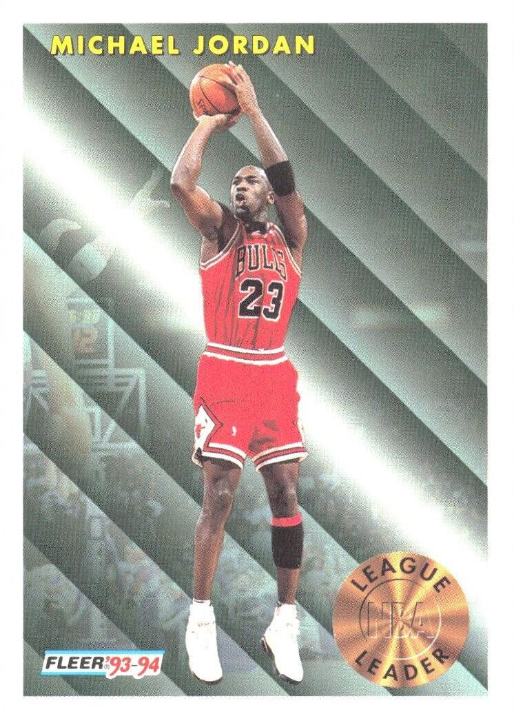 1993 Fleer Basketball Michael Jordan #224