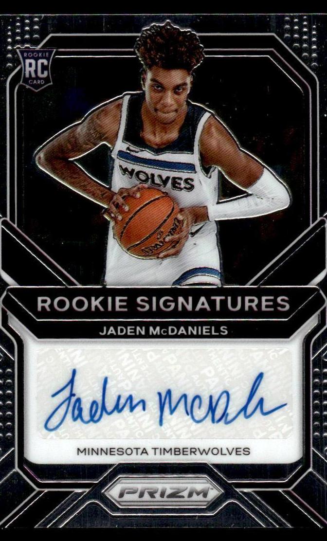 2020 Panini Prizm Basketball Jaden McDaniels #RS-JMD CSG 8.5