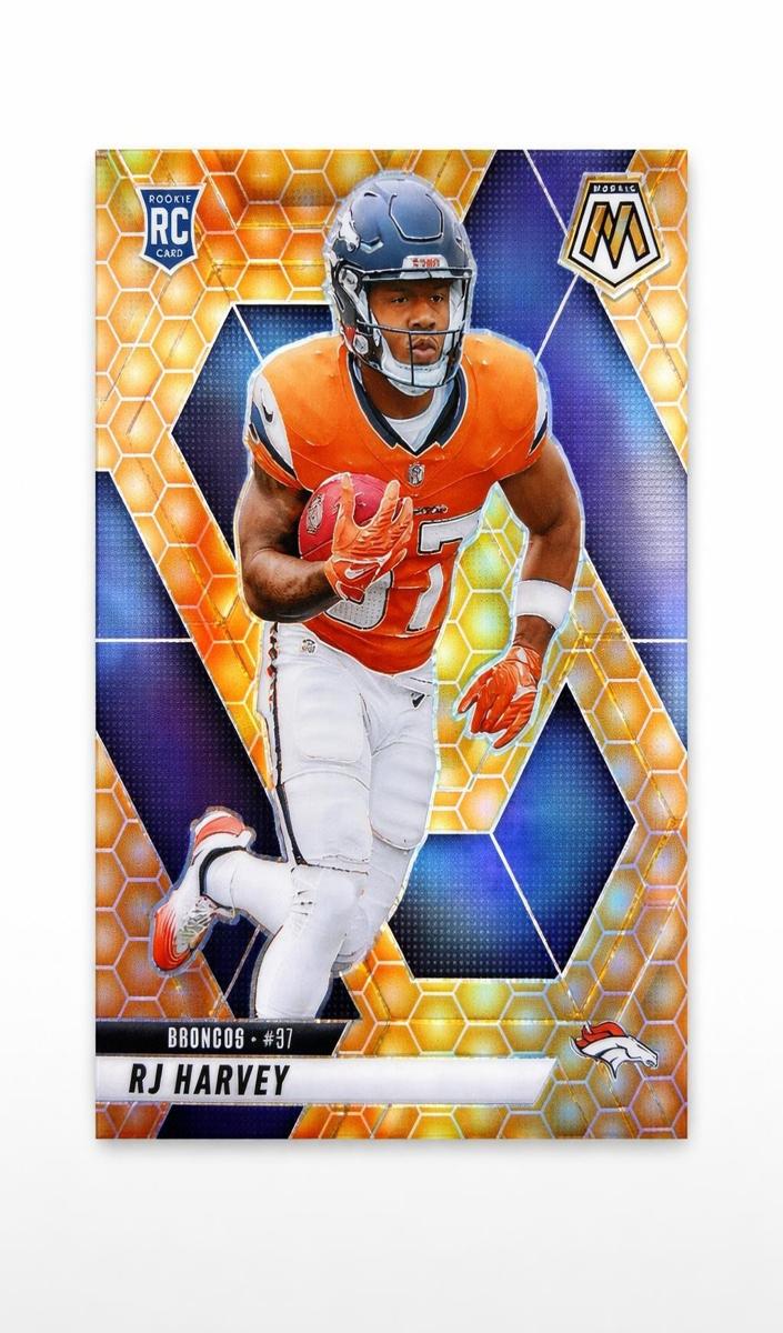 2025 Panini Mosaic Football Honeycomb RJ Harvey #375
