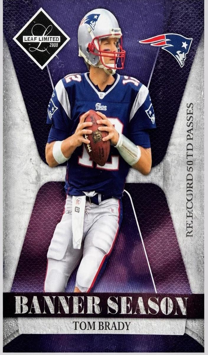 2008 Leaf Limited Football Tom Brady #BSM-17