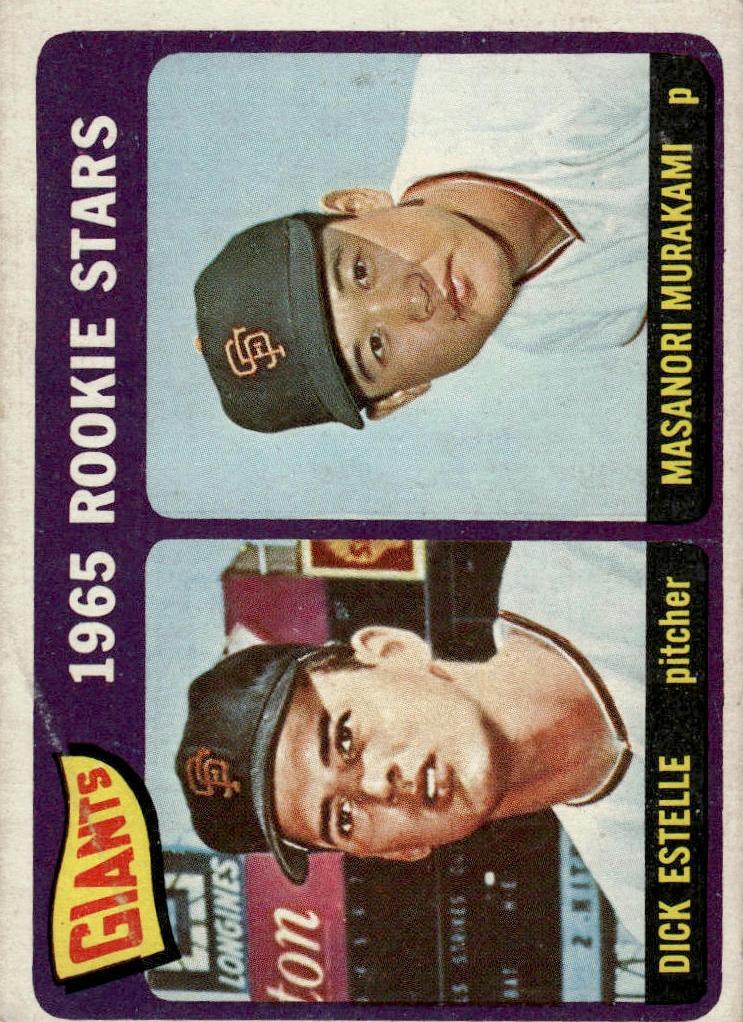 1965 Topps Baseball Giants Rookies #282 PSA 7