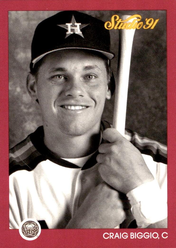 1991 Leaf Studio Baseball Craig Biggio #173