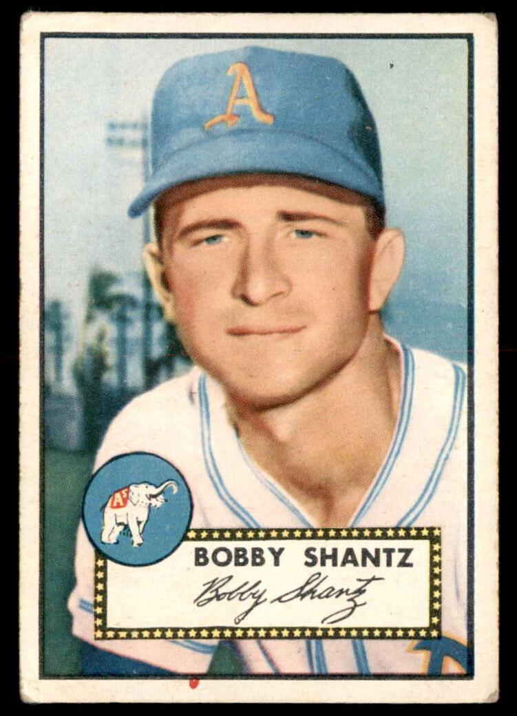 1952 Topps Baseball Bobby Shantz #219 PSA 6