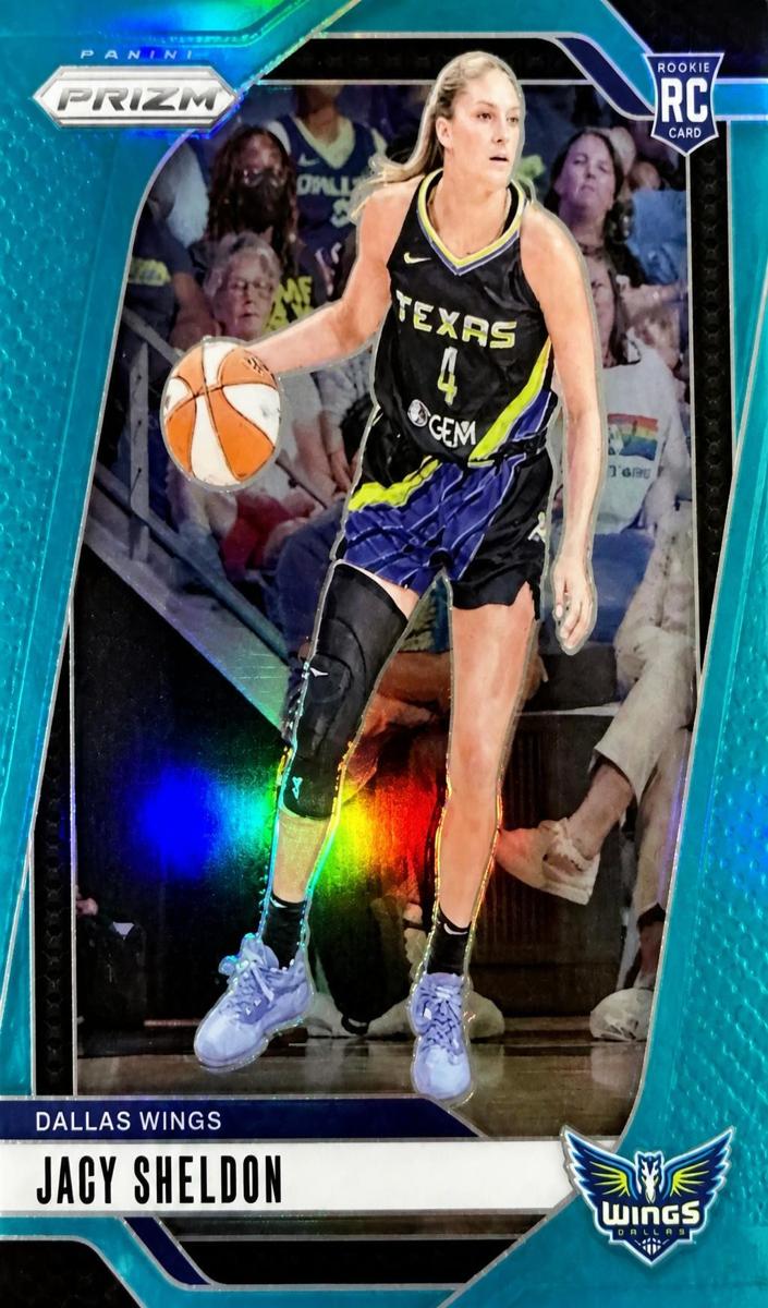 2024 Panini Prizm WNBA Basketball Teal Jacy Sheldon #4