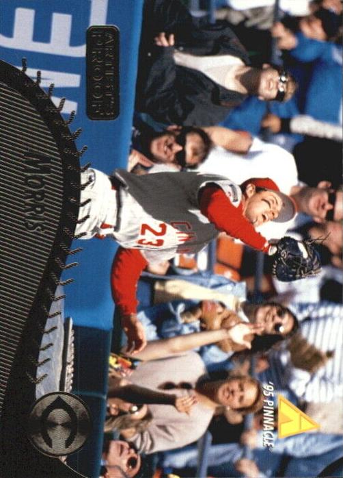 1995 Pinnacle Baseball Artist's Proof Hal Morris #332