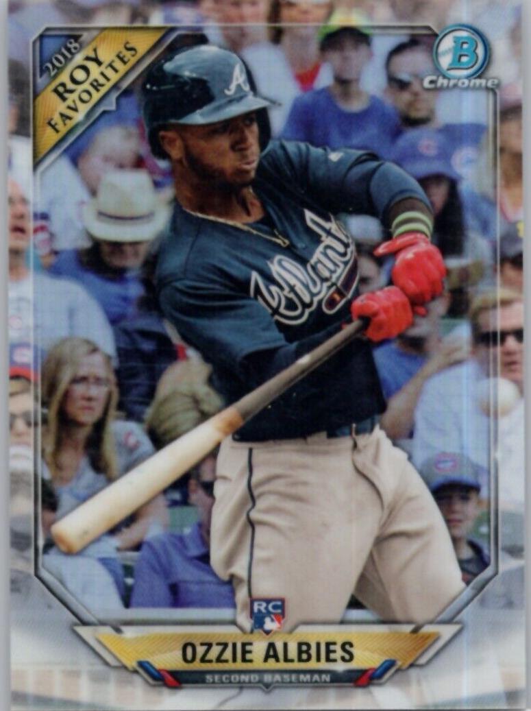 2018 Bowman Baseball Ozzie Albies #ROYF-OA