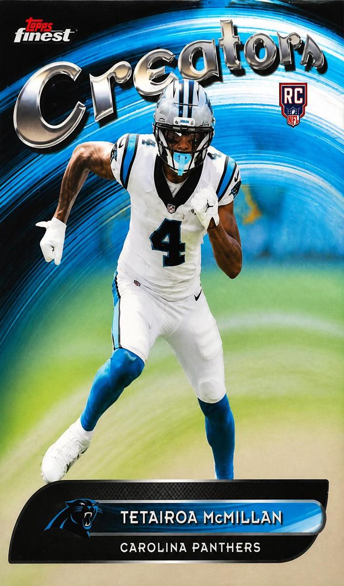 2025 Topps Finest Football Refractor Tetairoa McMillan #CR-5