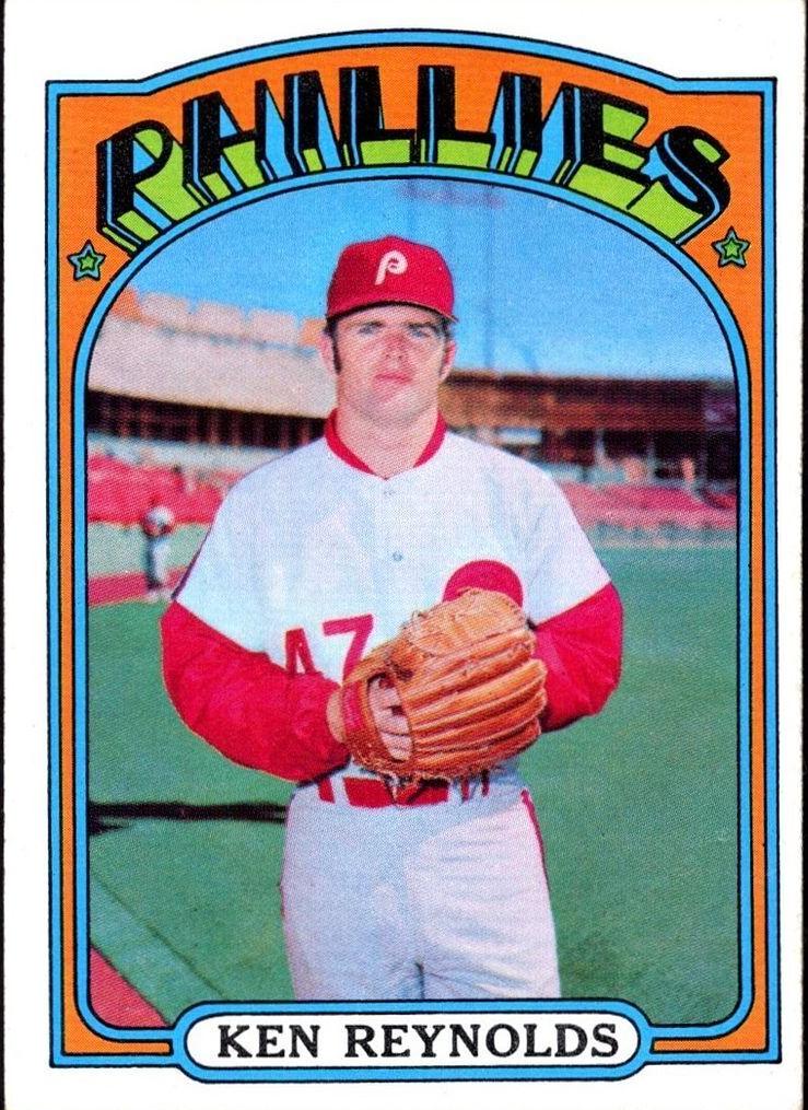 1972 Topps Baseball Ken Reynolds #252 PSA 9