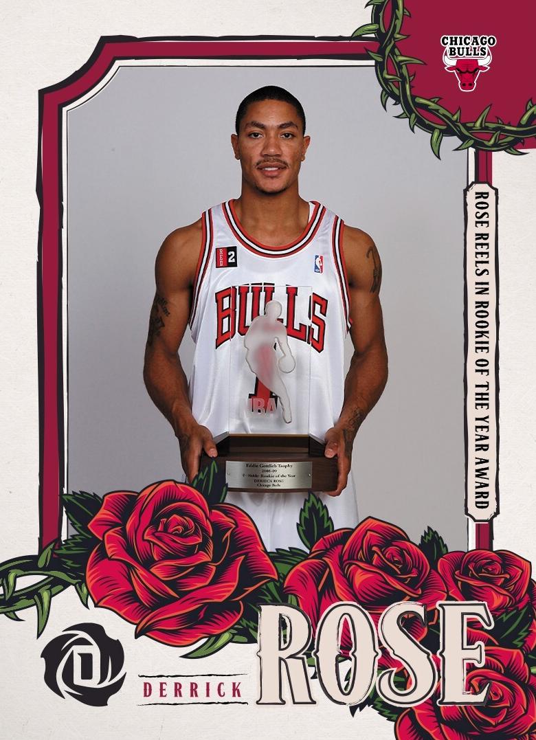 2024 Panini Instant Love Manifested: The Derrick Rose Collection Basketball Derrick Rose #DR-3 PSA 9