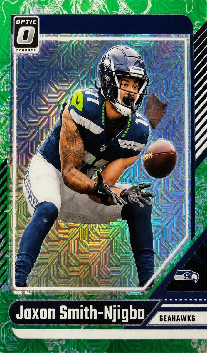 2024 Donruss Optic Football Dragon Jaxon Smith-Njigba #180 PSA 10