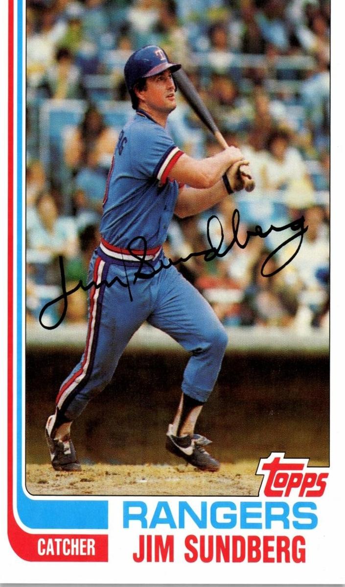 1982 Topps Baseball Jim Sundberg #335 PSA 10