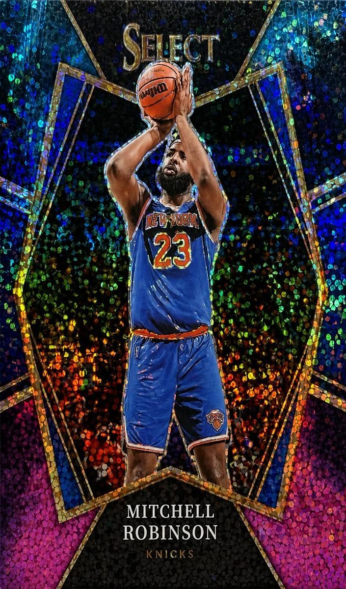 2021 Panini Select Basketball Cosmic Mitchell Robinson #167