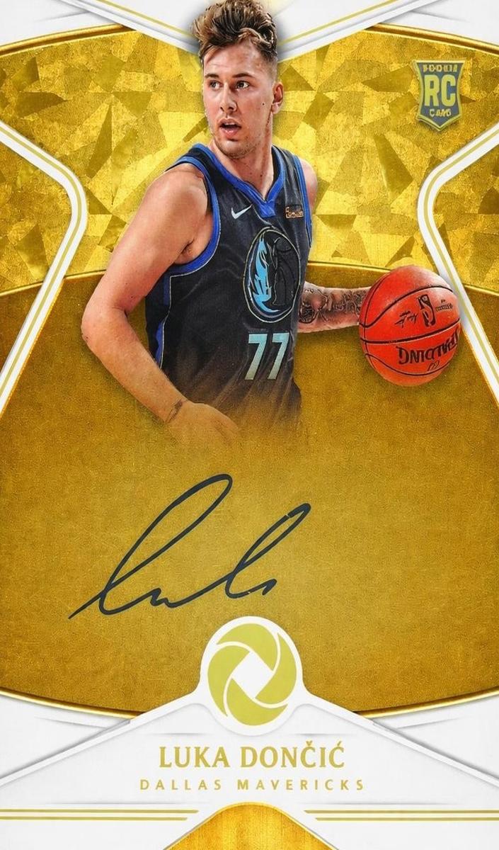 2018 Panini Opulence Basketball Luka Doncic #106 PSA 8