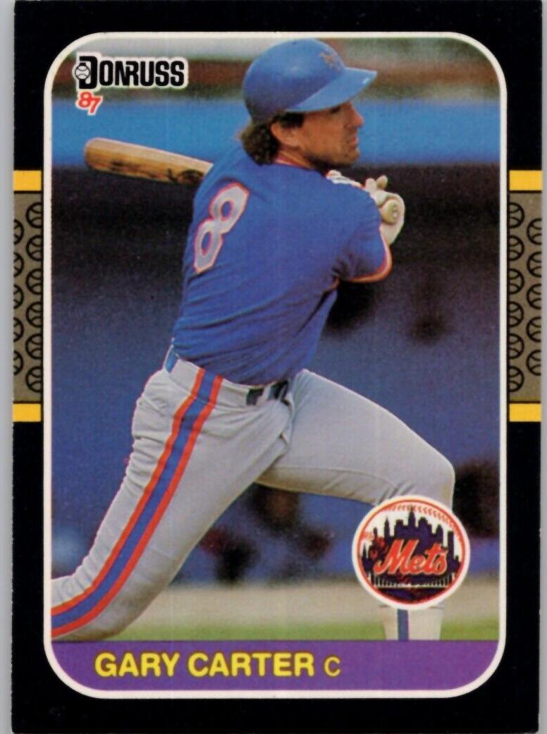 1987 Donruss Baseball Gary Carter #69