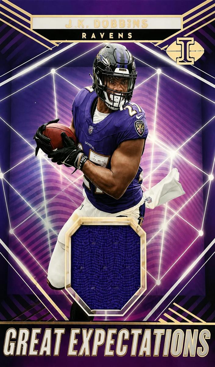2023 Panini Illusions Football J.K. Dobbins #GE-JDO