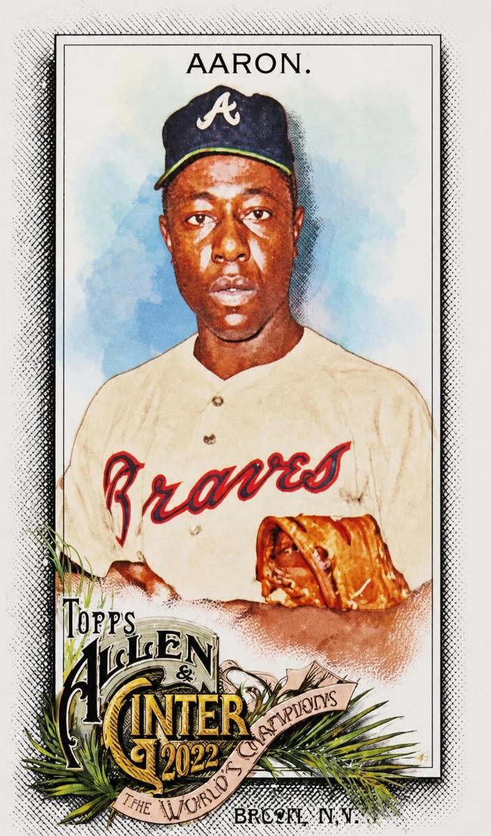 2022 Topps Allen & Ginter Baseball Hank Aaron #45