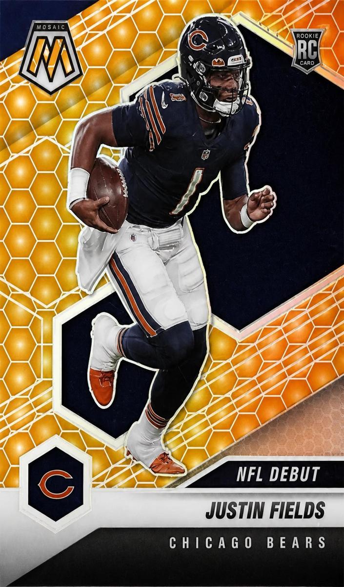 2021 Panini Mosaic Football Honeycomb Justin Fields #242