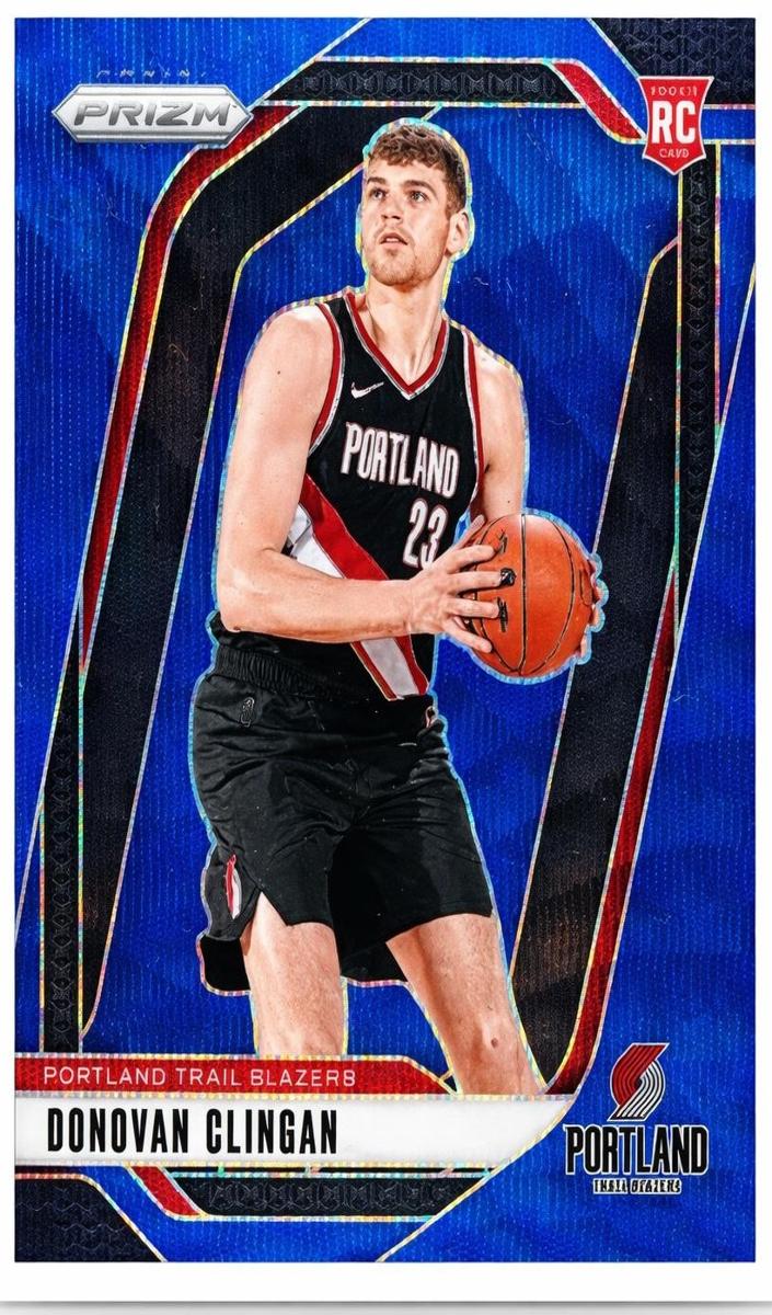 2024 Panini Prizm Basketball Blue Wave Donovan Clingan #221