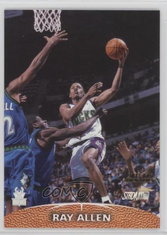 1999 Topps Stadium Club Basketball First Day Issue Ray Allen #126