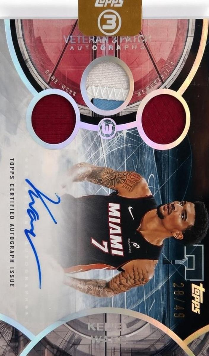 2025 Topps Three Basketball Kel'el Ware #V3A-KW