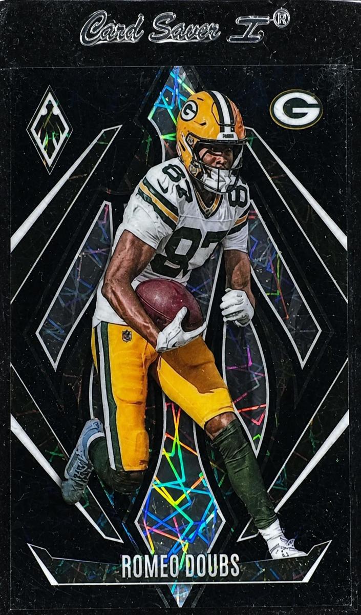 2024 Panini Phoenix Football Black Lazer Romeo Doubs #125