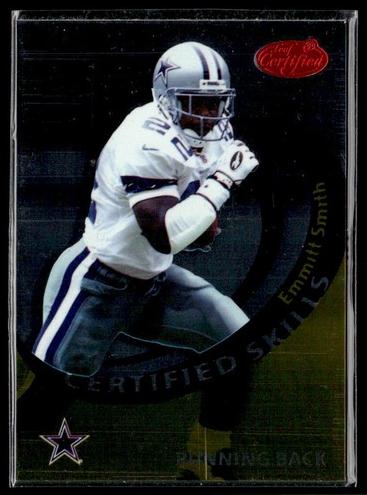 1999 Leaf Certified Football Emmitt Smith / Fred Taylor #CS-14
