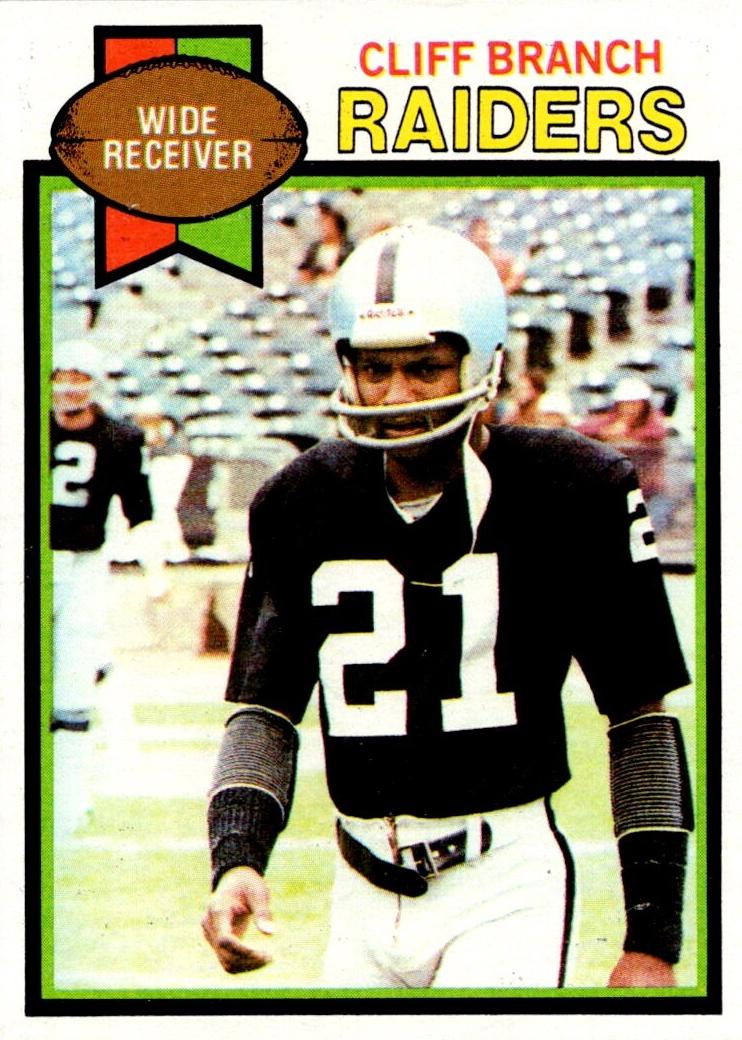 1979 Topps Football Cliff Branch #415 PSA 6