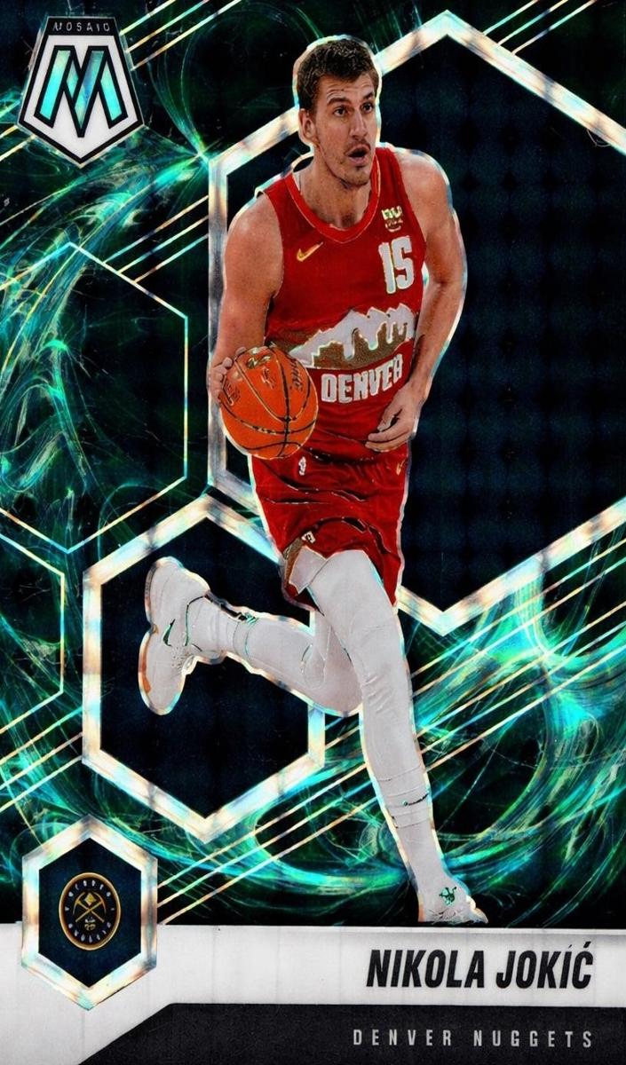 2020 Panini Mosaic Basketball Genesis Nikola Jokic #21 PSA 10