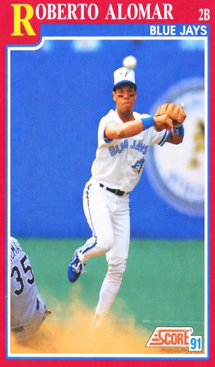1991 Score Rookie & Traded Baseball Roberto Alomar #44T PSA 10