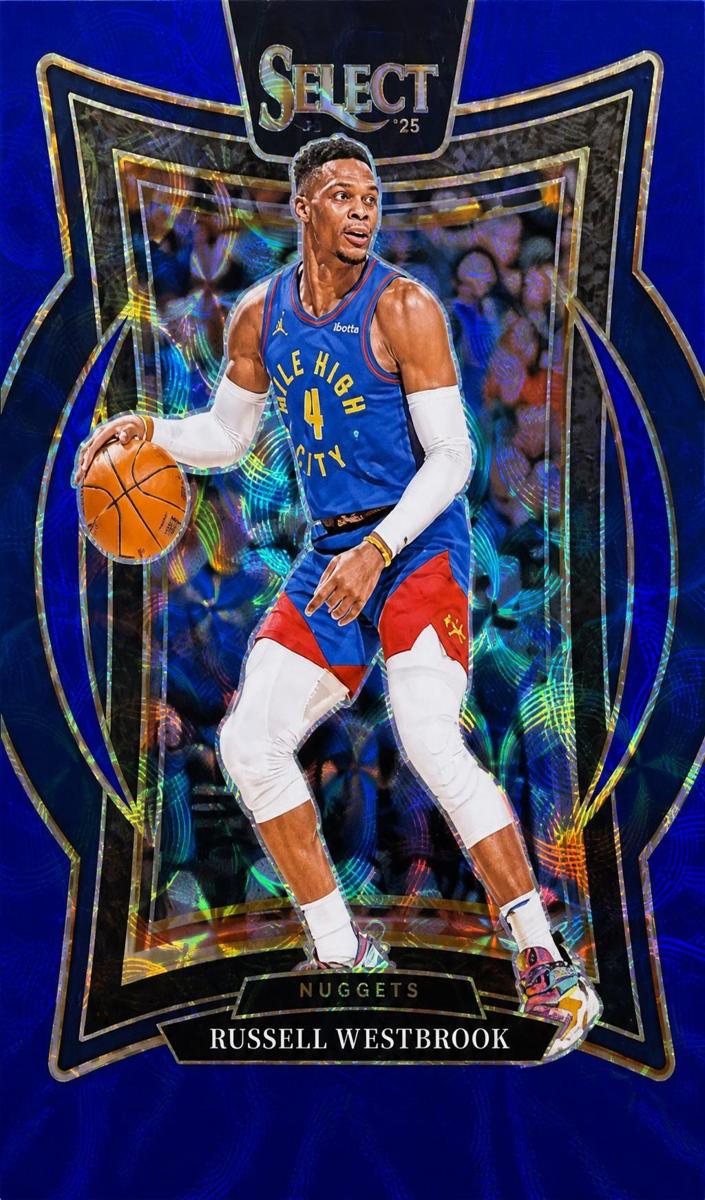 2024 Panini Select Basketball Blue Scope Russell Westbrook #18