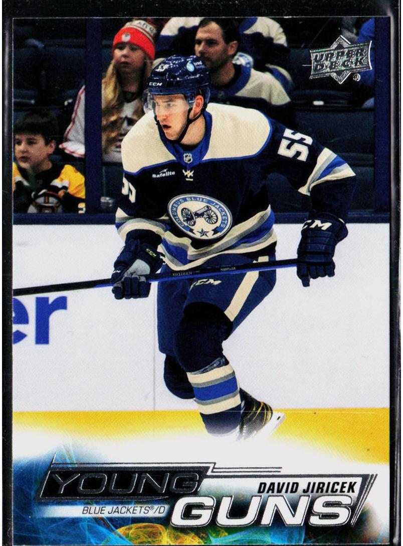2022 Upper Deck Hockey David Jiricek #472 PSA 9