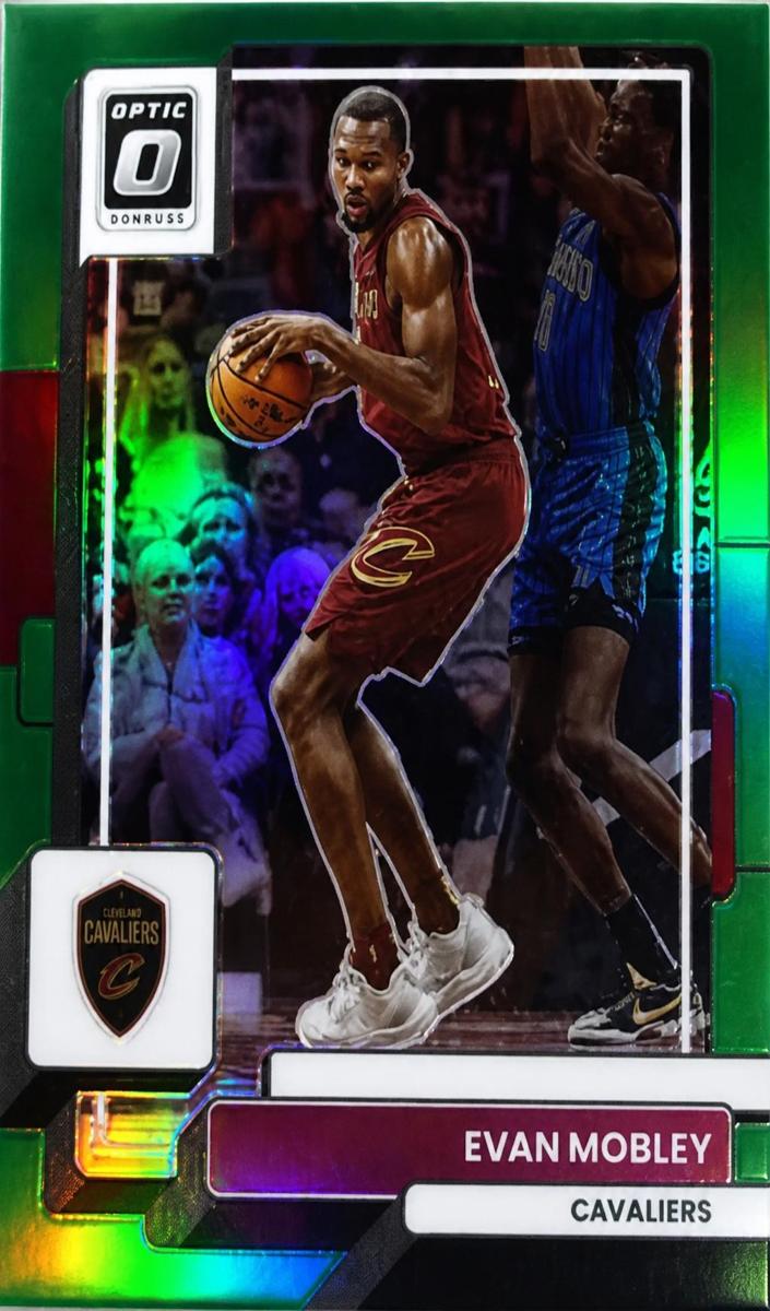 2022 Donruss Optic Basketball Green Evan Mobley #93