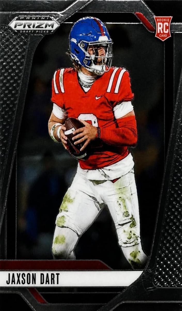 2025 Panini Prizm Draft Picks Football Jaxson Dart #90 RAW Ungraded