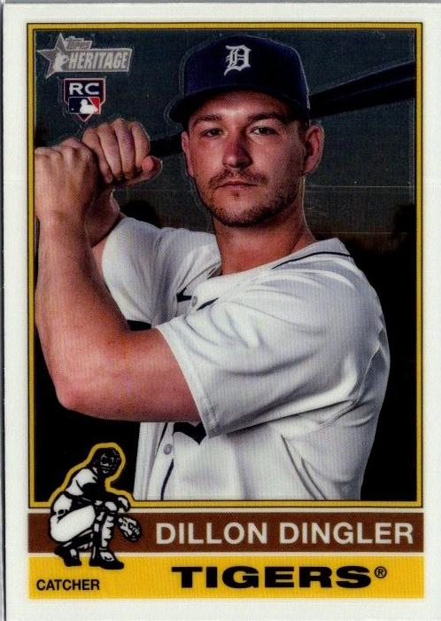 2025 Topps Heritage Baseball Dillon Dingler #130