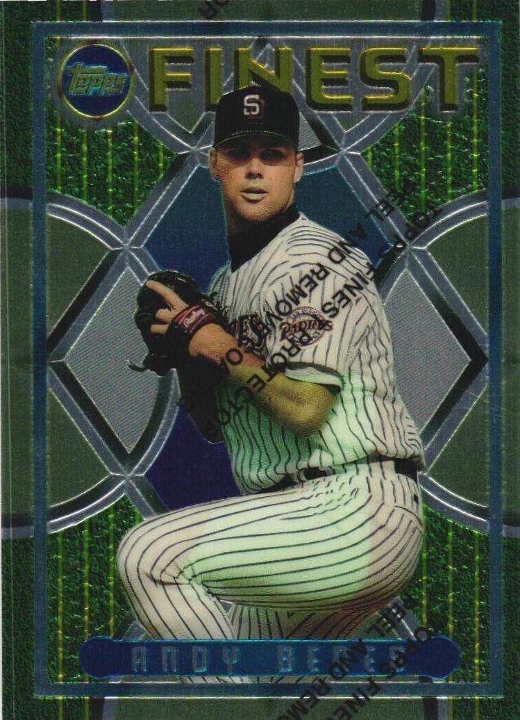 1995 Topps Finest Baseball Andy Benes #111