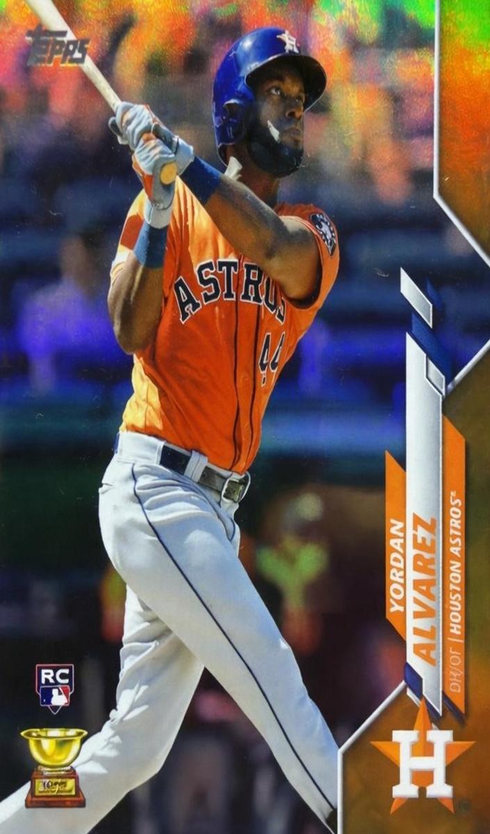 2020 Topps Baseball Gold Foil Yordan Alvarez #276
