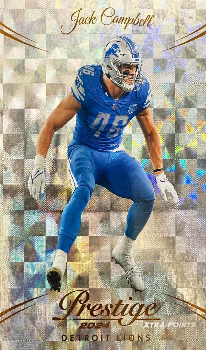 2024 Panini Prestige Football Hyper Xtra Points Jack Campbell #102