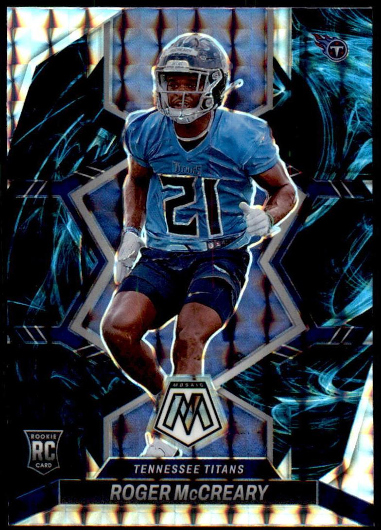 2022 Panini Mosaic Football Genesis Roger McCreary #381