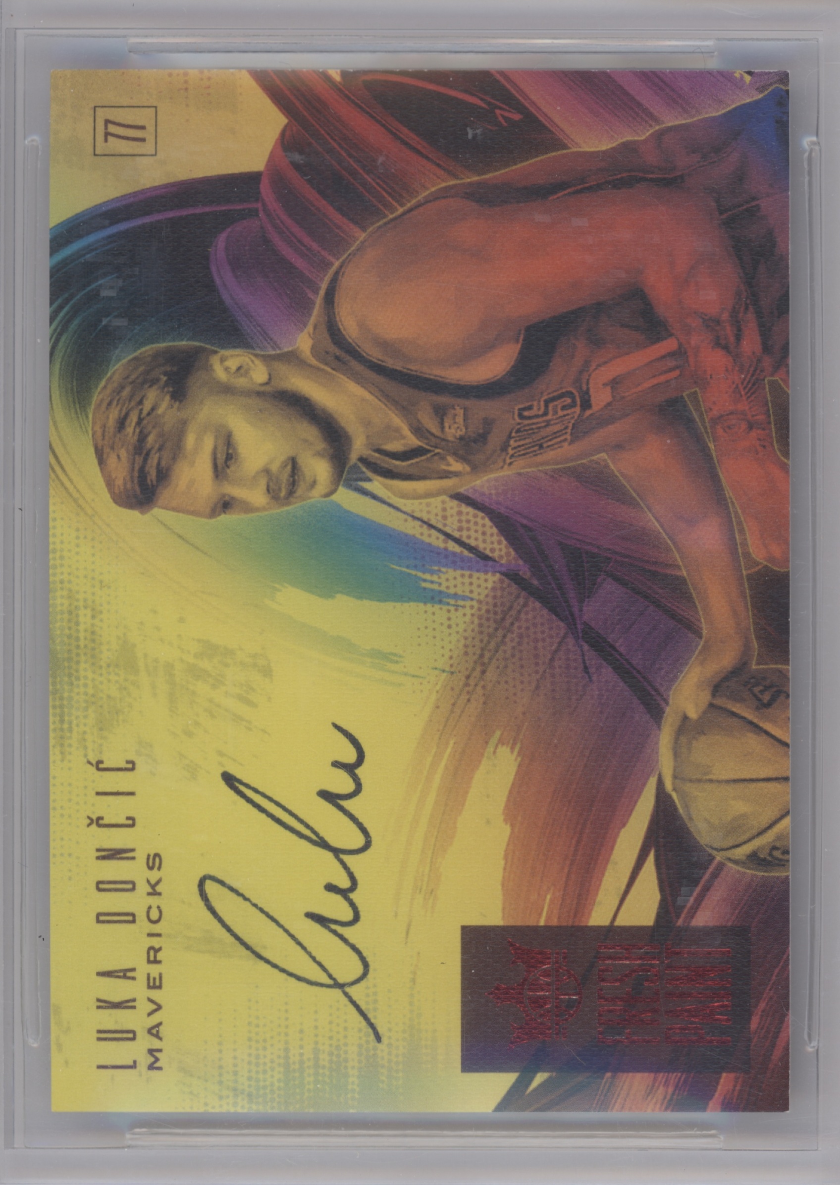 2018 Panini Court Kings Basketball Ruby Luka Doncic #FP-LDC BGS 9