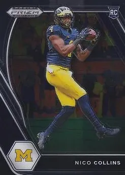 2021 Panini Prizm Draft Picks Football Nico Collins #114